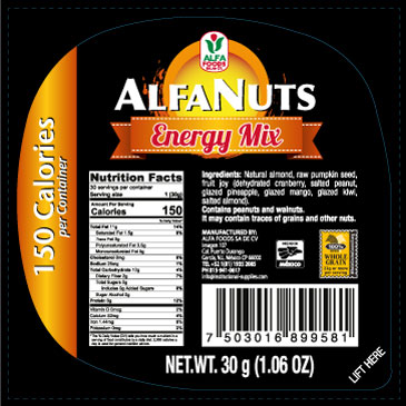 Alfa Nuts: Energy Mix